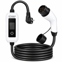 Portable EV Charger 3.5KW 16A, Level 2 EV Charging Cable, Electric Car Charger