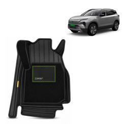 Car Floor Mats for TATA Harrier Hybrid (2026 Onwards) Complete Set | All Weather 11D Luxury Premium Car Mat