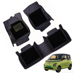 Car Floor Mats for MG Comet EV Hybrid (2026 Onwards) Complete Set | All Weather 9D Luxury Premium Car Mat