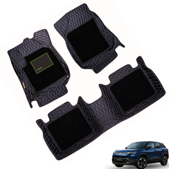 Car Floor Mats for Maruti Grand Vitara Hybrid (2026 Onwards) Complete Set | All Weather 9D Luxury Premium Car Mat