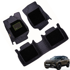 Car Floor Mats for TATA Harrier Hybrid (2026 Onwards) Complete Set | All Weather 9D Luxury Premium Car Mat
