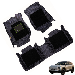 Car Floor Mats for Mahindra XEV 9S Hybrid (2026 Onwards) Complete Set | All Weather 7D Luxury Premium Car Mat (Copy) (Copy)