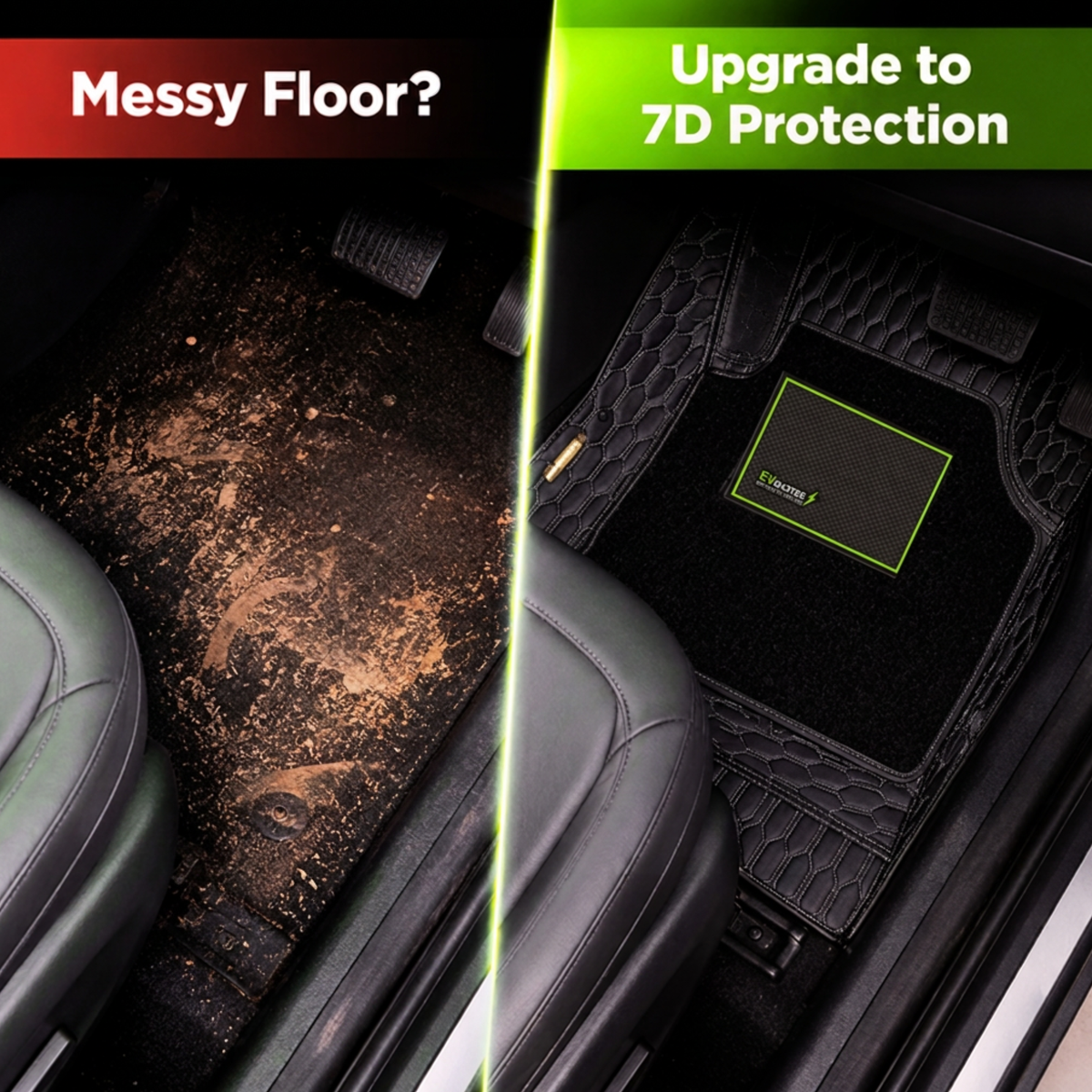 Car Floor Mats for Mahindra XEV 9S Hybrid (2026 Onwards) Complete Set | All Weather 7D Luxury Premium Car Mat (Copy) (Copy)