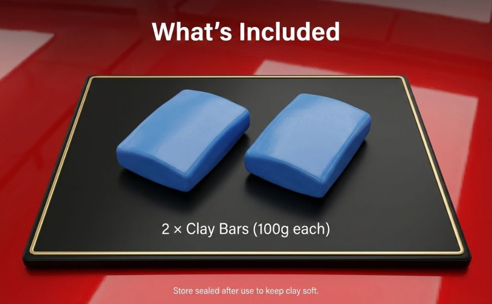 2 PCS Blue Car Clay Bar 100 g Auto Detailing Magic Clay Bars for Car Washing Cleaner