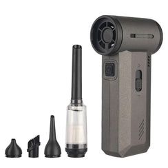 High-Speed Mini Turbo Air Blower 130000 RPM, Cordless Jet Fan for Electronics & Car Cleaning