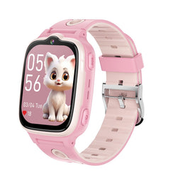 W19 4G Kids Smart Watch with GPS Tracker, Video Call, HD Camera, SOS, WiFi LBS Positioning
