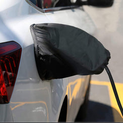Magnetic EV Charging Port Cover, Waterproof Shield, Protects EV Charging Tram from Rain, Dust