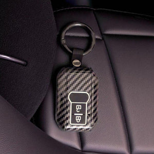 EV Master Suzuki Key Cover for Baleno Grand Vitara XL6 Swift Brezza Fronx Urban Cruiser Glanza Hyryder 2 Button - ABS Carbon Key Shell