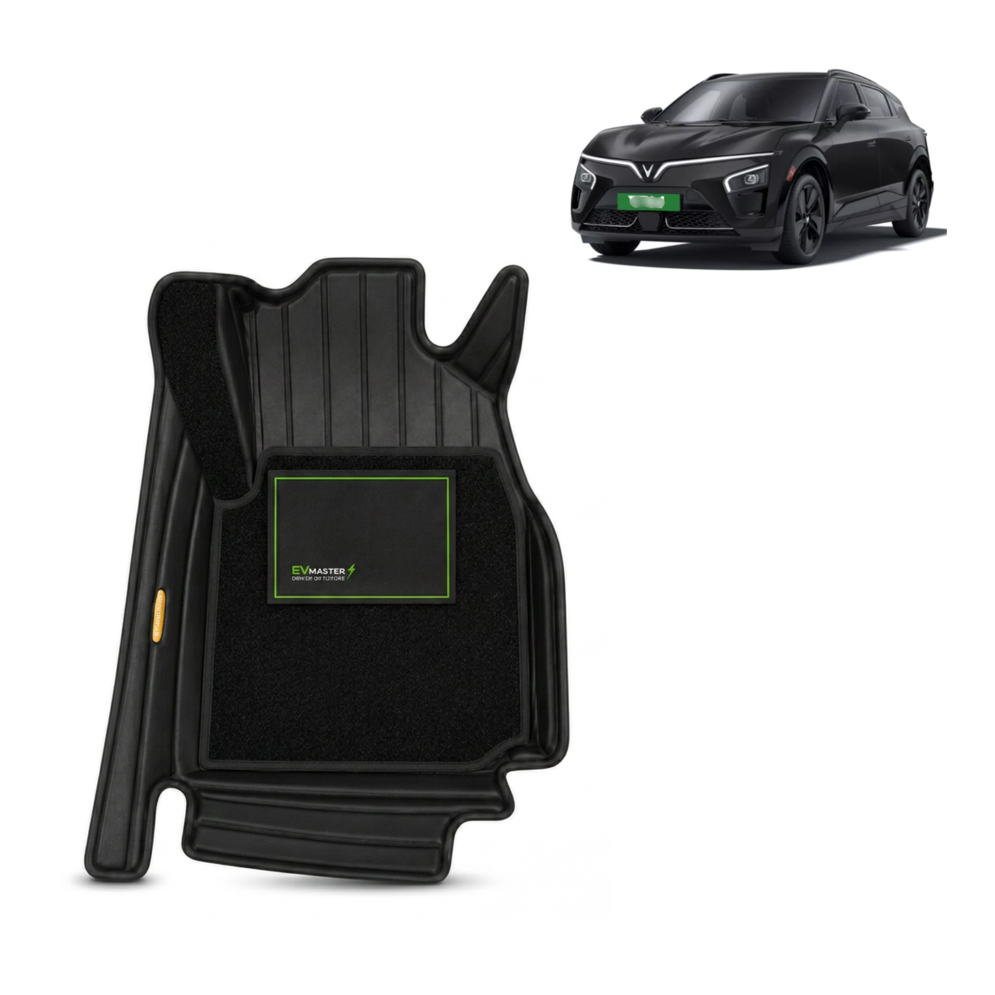 Car Floor Mats for Vinfast VF 7 Hybrid (2026 Onwards) Complete Set | All Weather 11D Luxury Premium Car Mat