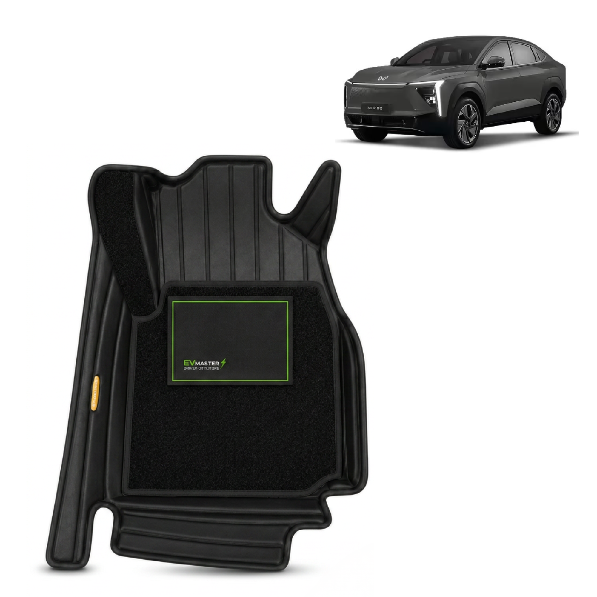 Car Floor Mats for Mahindra XEV 9S Hybrid (2026 Onwards) Complete Set | All Weather 11D Luxury Premium Car Mat
