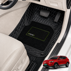 Car Floor Mats for MG ZS Hybrid (2026 Onwards) Complete Set | All Weather 7D Luxury Premium Car Mat