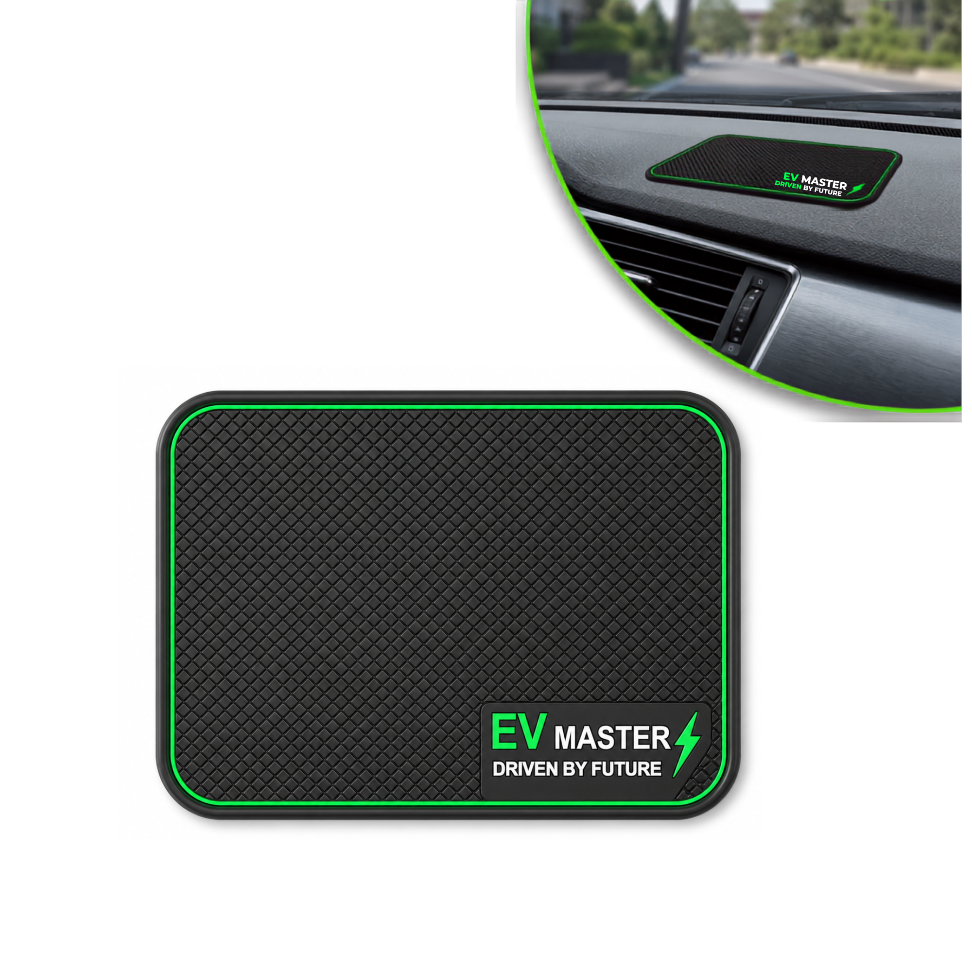 Car Dashboard Anti Slip Car Pad Mobile Phone Holder Non Slip Dashboard Mat (20cm x 15cm x 0.5cm)