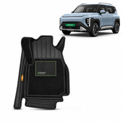 Car Floor Mats for Kia Syros EV (2026 Onwards) Complete Set | All Weather 9D Luxury Premium Car Mat