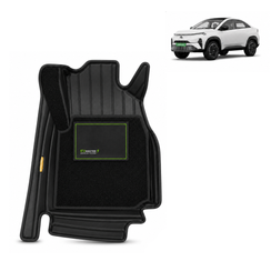Car Floor Mats for Tata CURVV EV Hybrid (2026 Onwards) Complete Set | All Weather 11D Luxury Premium Car Mat