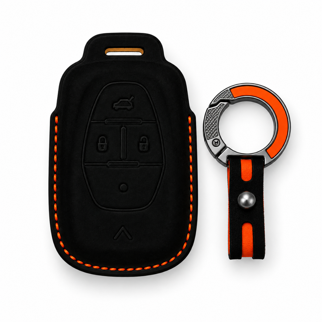 EV Master Leather Key Cover for VinFast VF6 MPV 7 EV VF7