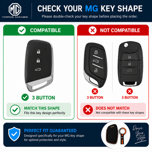 MG 3 Button key shape compatibility guide