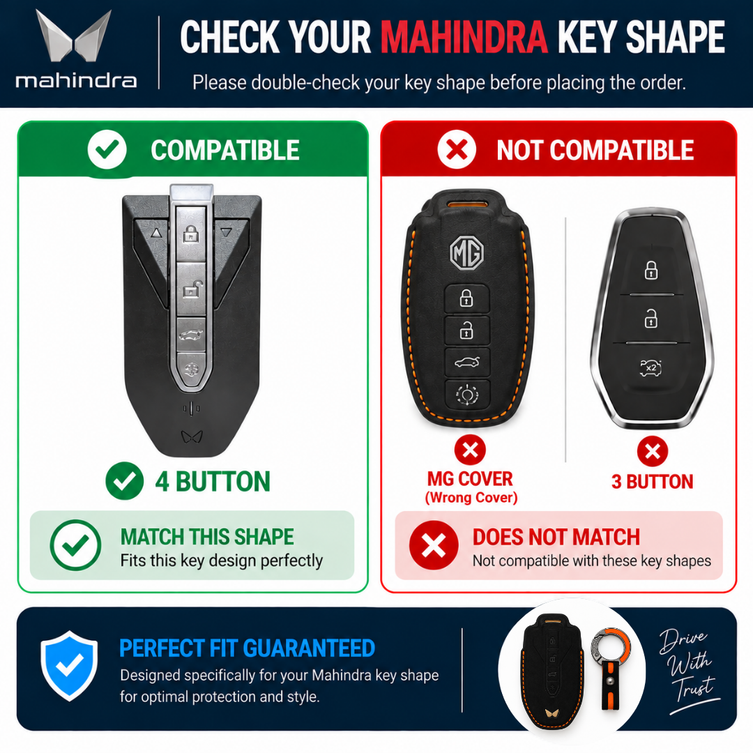 Mahindra key shape compatibility guide