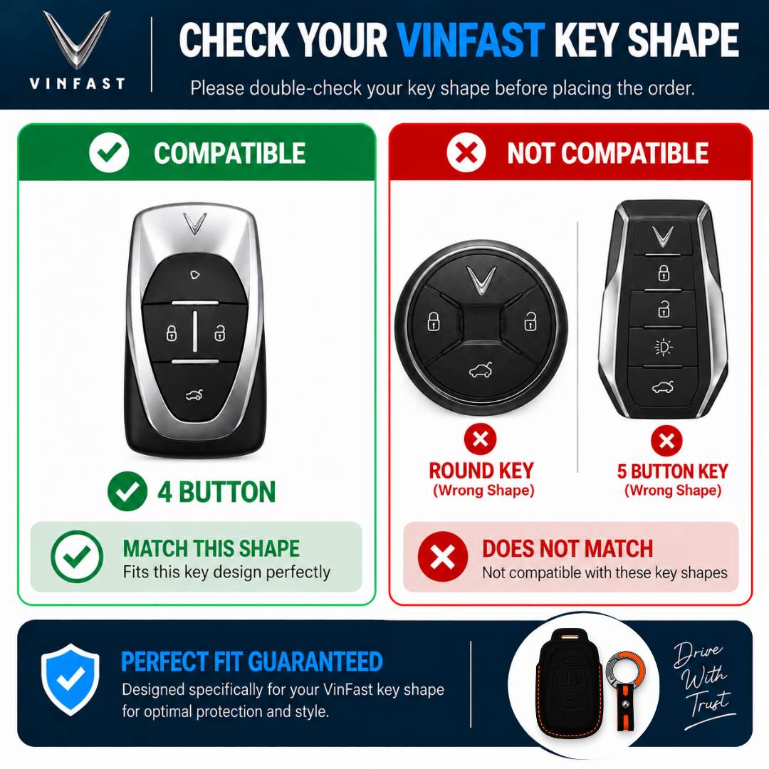 VinFast 4 Button key shape compatibility guide