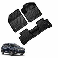 Car Floor Mats for Maruti XL6 Hybrid (2026 Onwards) Complete Set | All Weather 5D Luxury Premium Car Mat